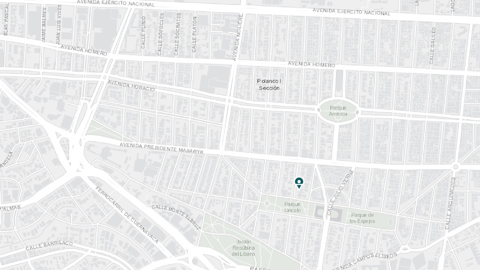 Mapa de Smile Experts en Lafontaine 73, Polanco, CDMX